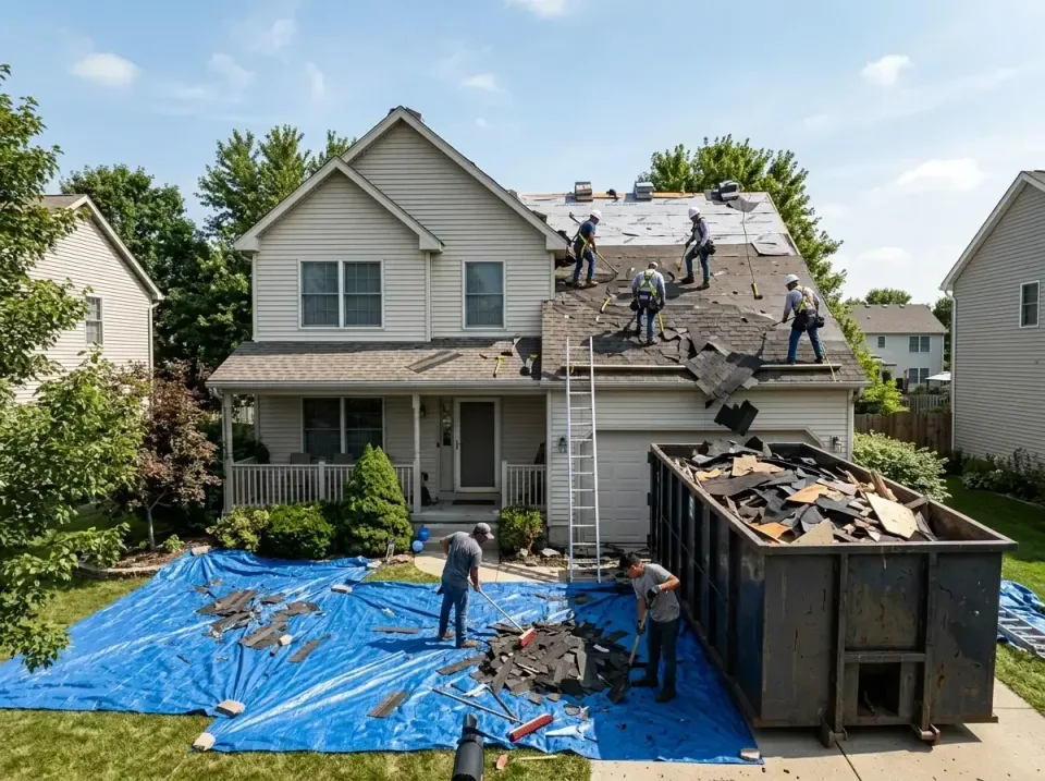 roof-replacement-debris-remova-004 — frequently asked questions, Cheapest Dumpster Rentals in Grayson Valley, AL
